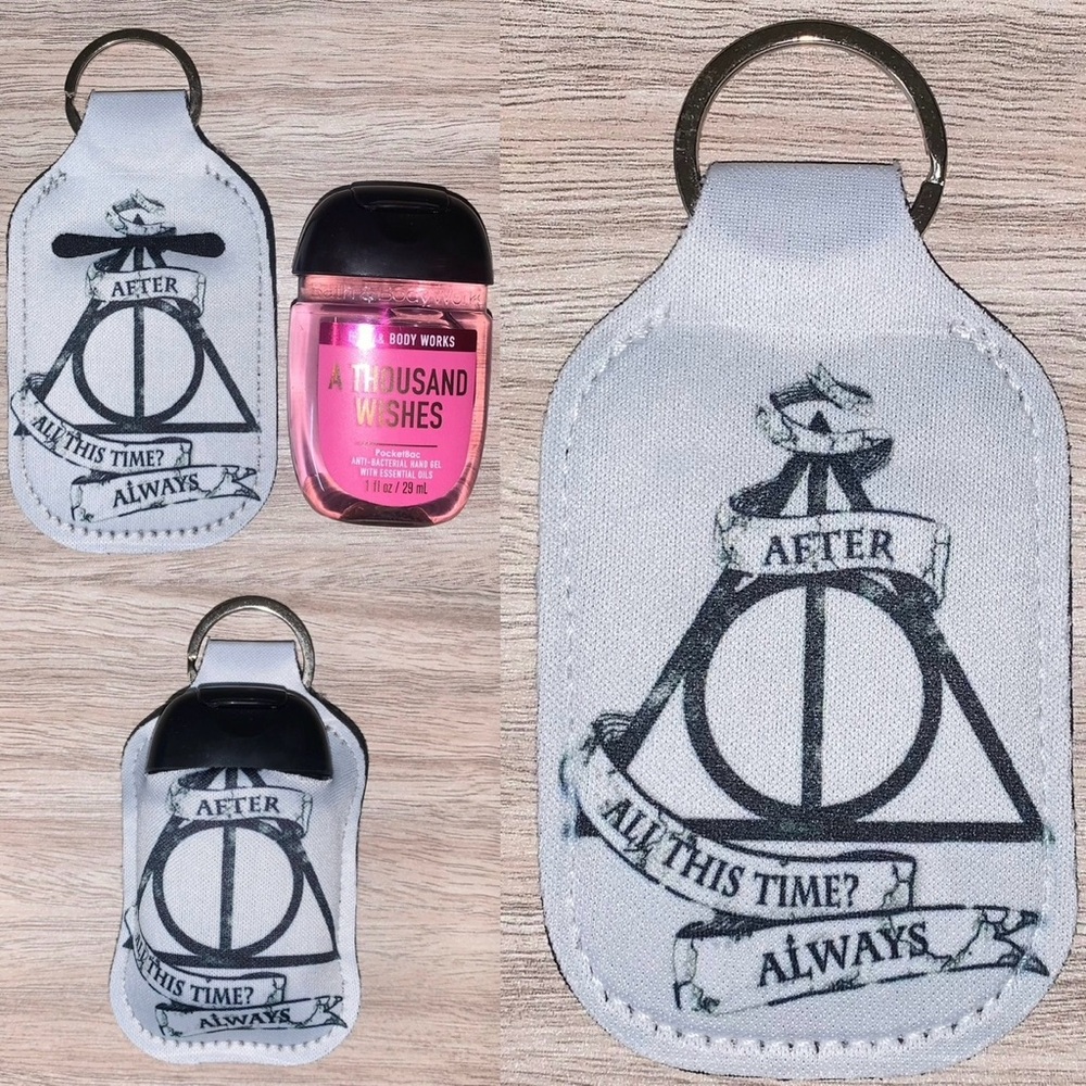 Last 1! Dumbledore Harry Potter Hogwarts hand sanitizer holder new